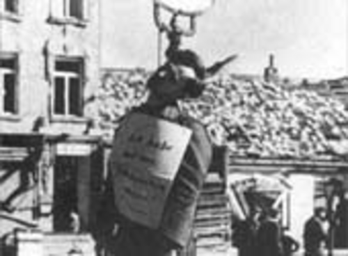Execution in Vienna, 1945